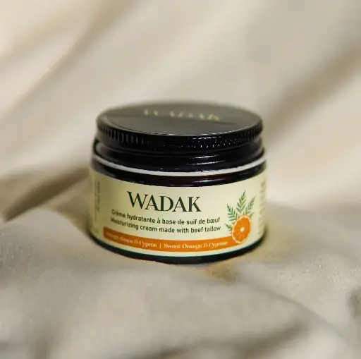 Beef Tallow Moisturizing Cream, Sweet Orange and Cypress