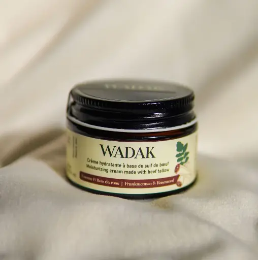 Beef Tallow Moisturizing Cream, Frankincense and Rosewood